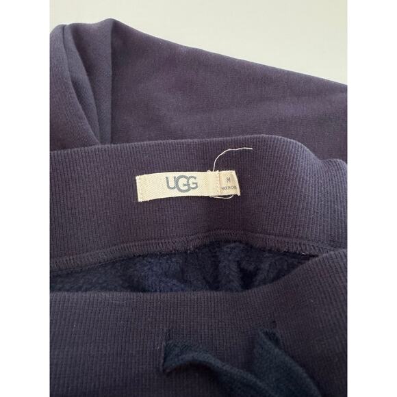 Ugg Mens Hank Sweatpants Fleece Lined Navy Comfort Warm Cozy Pants size Medium - Picture 5 of 8